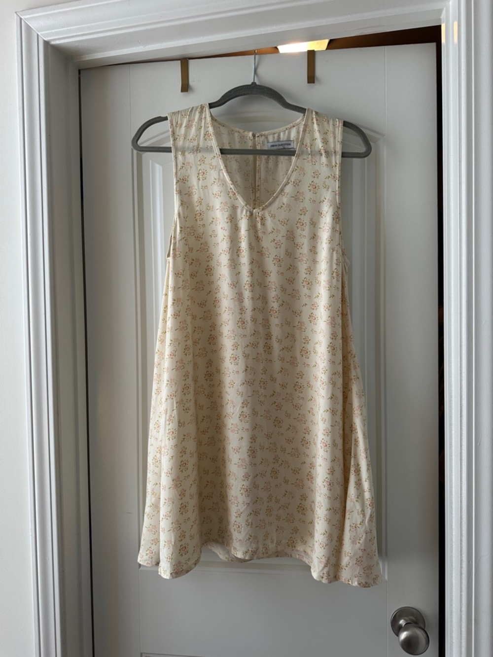 Urban Outfitters Floral Sleeveless V-Neck Mini Dress